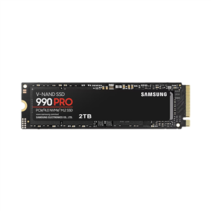 SSD diskas Samsung 990 PRO, 2 TB, PCIe 4.0 NVMe M.2 Prekė - MZ-V9P2T0BW MZ-V9P2T0BW