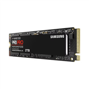 Samsung 990 PRO, 2 ТБ, PCIe 4.0 NVMe M.2, черный - SSD Товар - MZ-V9P2T0BW
