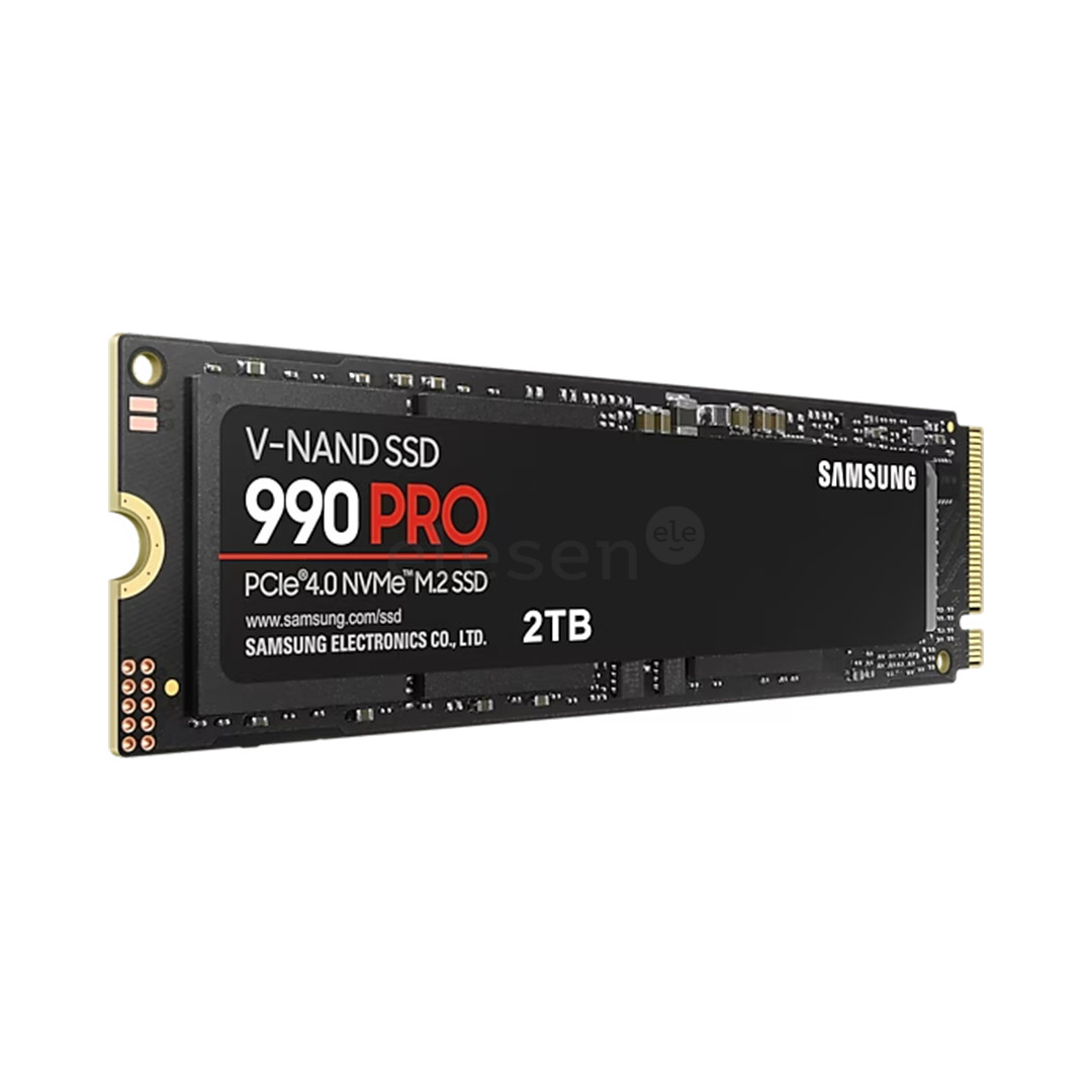 Samsung 990 PRO, 2 ТБ, PCIe 4.0 NVMe M.2, черный - SSD Товар - MZ-V9P2T0BW
