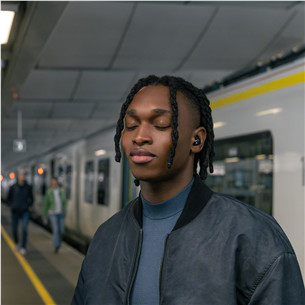 Sony WF-1000XM5, juodos - Belaidės ausinės