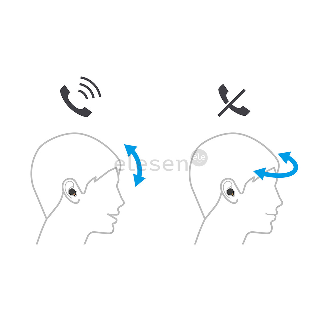 Sony WF-1000XM5, sidabro spalvos - Belaidės ausinės