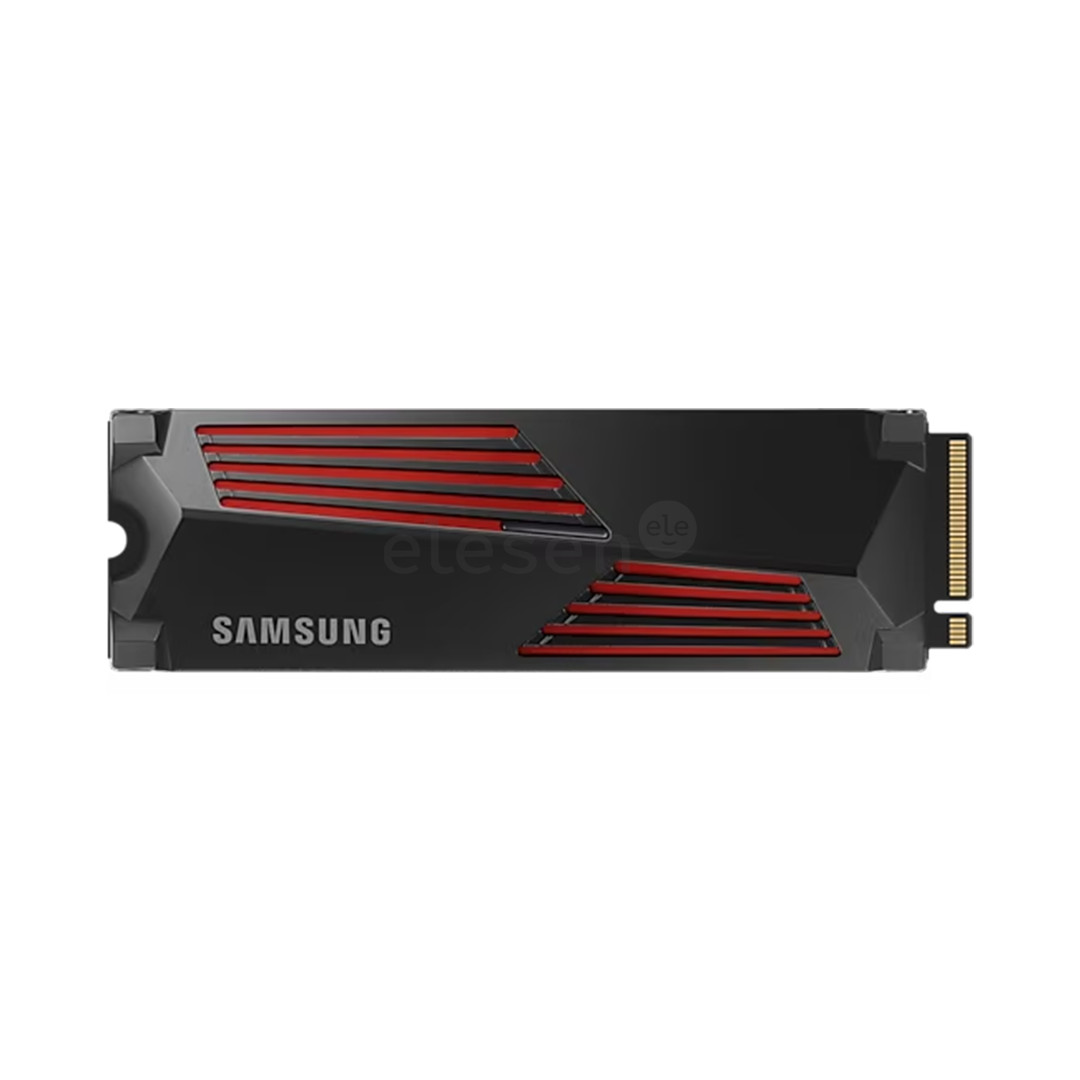 Samsung 990 PRO with Heatsink, 1 ТБ, PCIe 4.0 NVMe M.2, черный - SSD Товар - MZ-V9P1T0CW