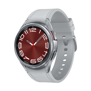 Samsung Watch6 Classic, 43 mm, LTE, sidabrinis SM-R955FZSAEUE