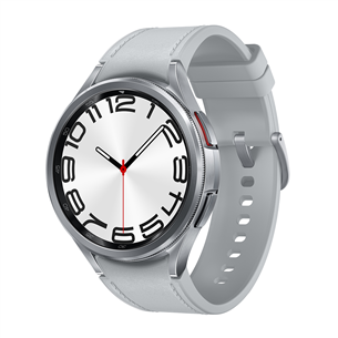 Samsung Watch6 Classic, 47 mm, BT, sidabrinis Prekė - SM-R960NZSAEUE SM-R960NZSAEUE