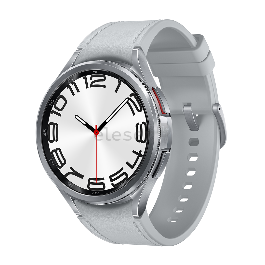 Samsung Watch6 Classic, 47 mm, LTE, sidabrinis Prekė - SM-R965FZSAEUE