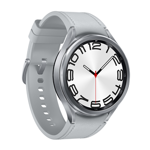 Samsung Watch6 Classic, 47 mm, LTE, sidabrinis Prekė - SM-R965FZSAEUE