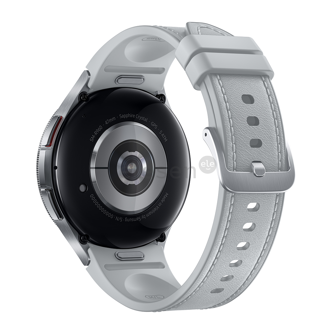 Samsung Watch6 Classic, 47 mm, LTE, sidabrinis Prekė - SM-R965FZSAEUE