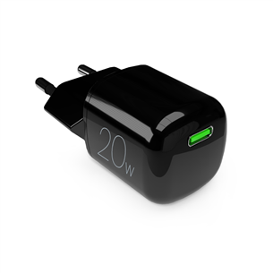 Puro MiniPro, USB-C, 20 Вт, черный - Адаптер питания Товар - PUFCMTCUSBC20WGBLK PUFCMTCUSBC20WGBLK