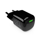Puro MiniPro, USB-C, 20 W, black - Power adapter Item - PUFCMTCUSBC20WGBLK