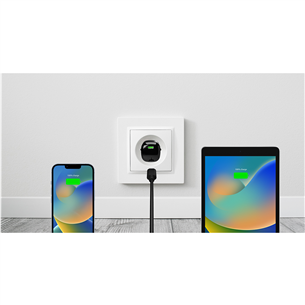 Puro MiniPro, USB-C, 20 W, black - Power adapter Item - PUFCMTCUSBC20WGBLK