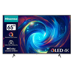 Televizorius Hisense E7KQ PRO, 65'', Ultra HD, QLED Prekė - 65E7KQPRO 65E7KQPRO