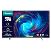 Hisense E7KQ PRO, 65'', Ultra HD, QLED, black - TV Item - 65E7KQPRO