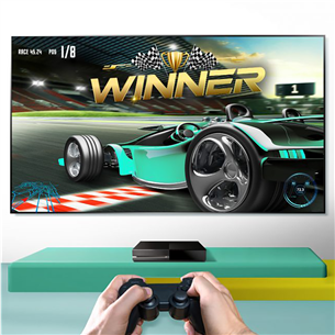 Hisense E7KQ PRO, 65'', Ultra HD, QLED, black - TV Item - 65E7KQPRO