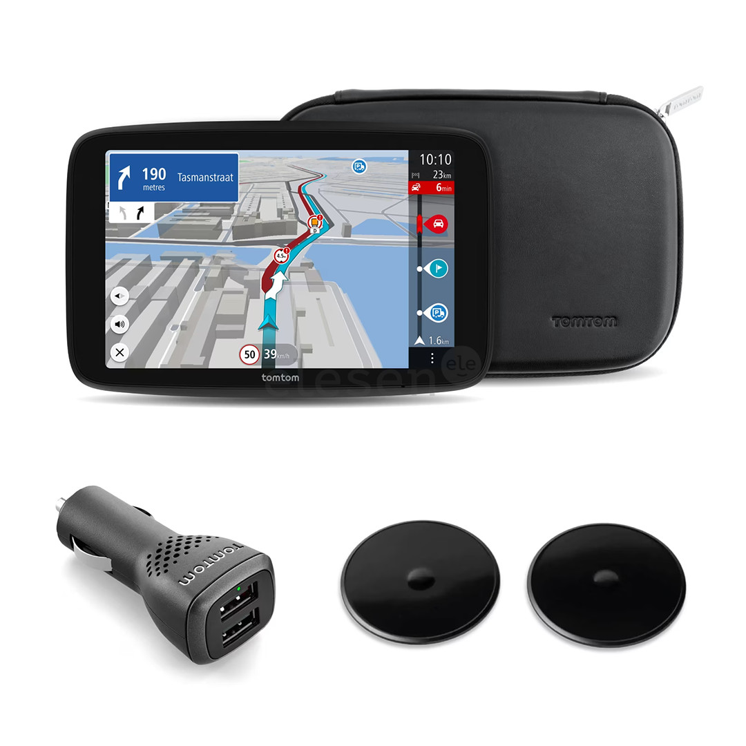 TomTom GO Expert Plus Premium Pack, 7", черный - GPS-навигатор