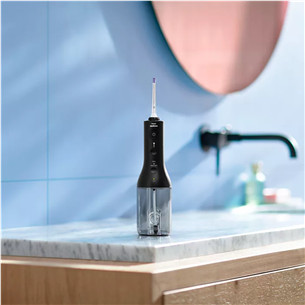 Philips Sonicare Cordless Power Flosser 3000, juodas - Irigatorius