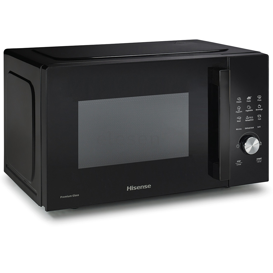 Mikrobangų krosnelė Hisense Prekė - H23MOBSD1HG, 23 L, black