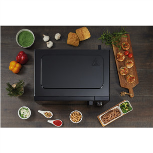 Mikrobangų krosnelė Hisense Prekė - H23MOBSD1HG, 23 L, black