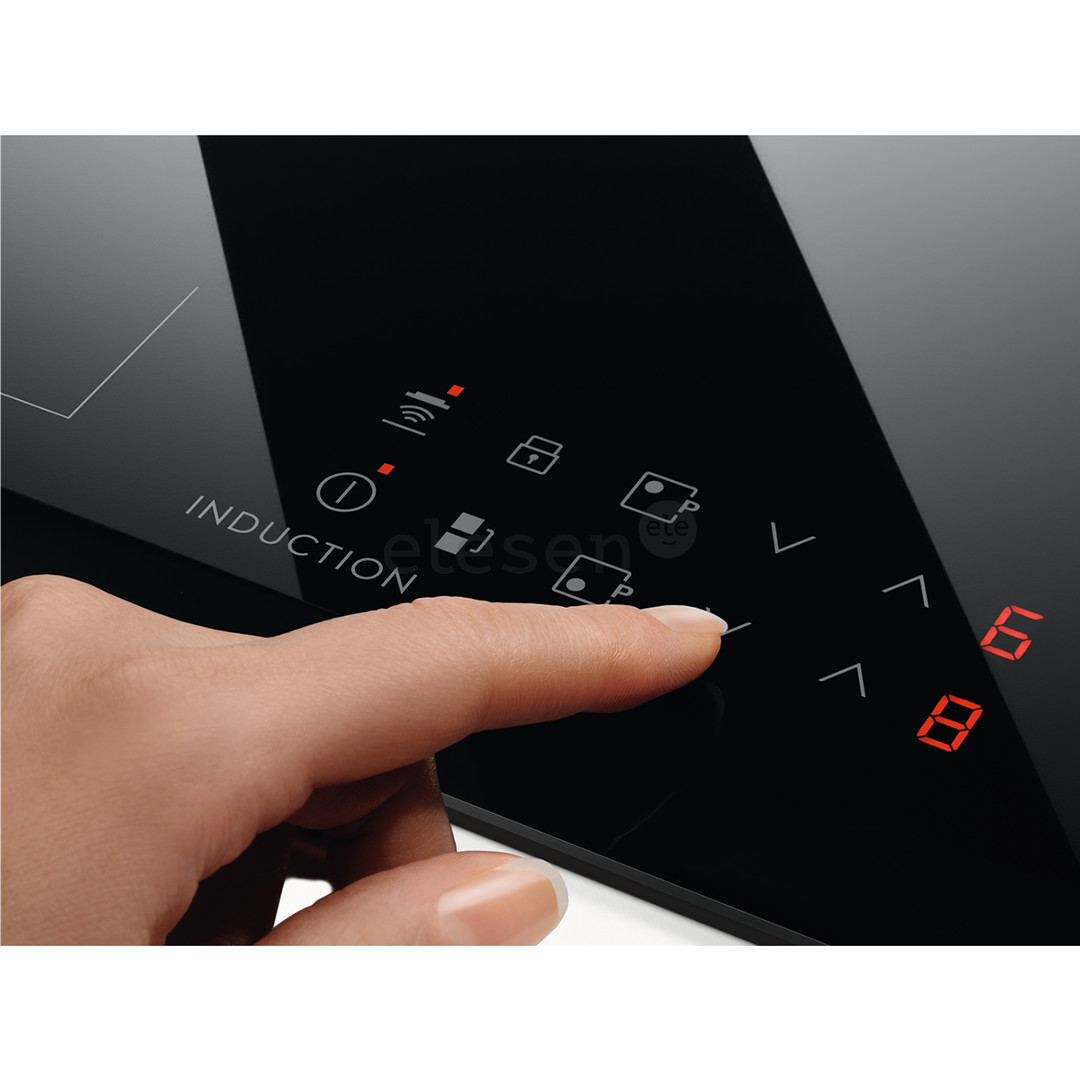 Electrolux 300 Domino, без рамы, ширина 29 см, черный - Интегрируемая керамическая варочная панель