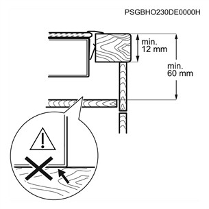Electrolux 300 Domino, без рамы, ширина 29 см, черный - Интегрируемая керамическая варочная панель