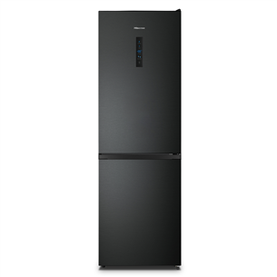 Šaldytuvas Hisense NoFrost, 304 L, 186 cm, juodas Prekė - RB395N4BFE RB395N4BFE