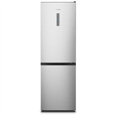 Hisense, NoFrost, 304 L, 186 cm, pilkas - Šaldytuvas