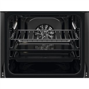 Electrolux 600 SteamBake, 65 L, juoda - Įmontuojama orkaitė