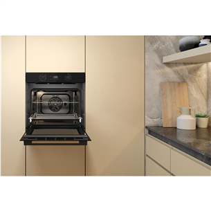 Orkaitė Whirlpool Prekė - OMK58CU1SB, 71 L, juoda
