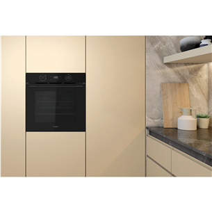 Orkaitė Whirlpool Prekė - OMK58CU1SB, 71 L, juoda