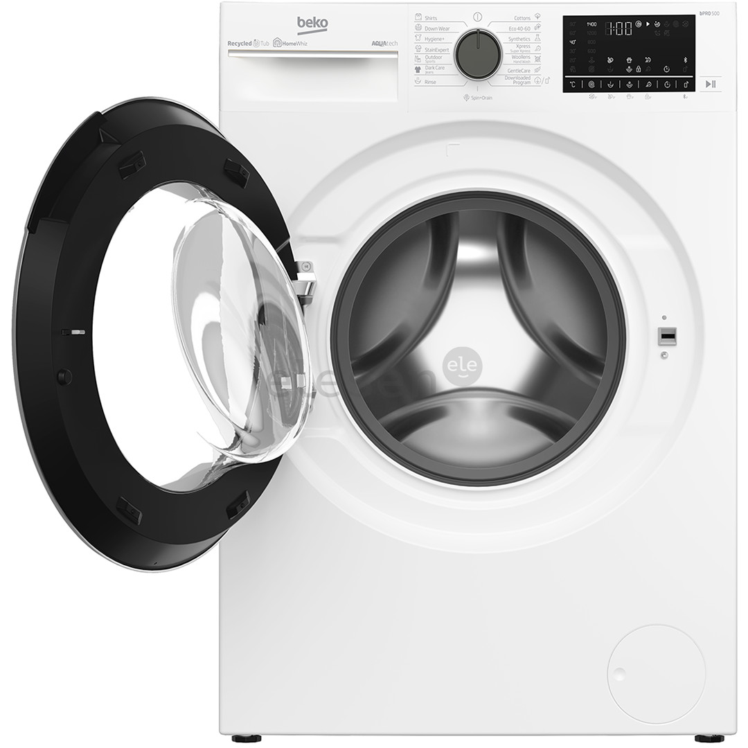 Skalbimo mašina Beko, Beyond, 8 kg, gylis 55 cm, 1400 rpm Prekė - B5WFU78418WB