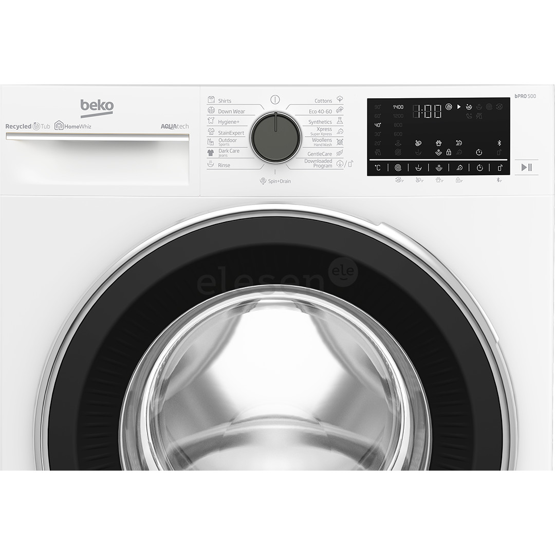 Skalbimo mašina Beko, Beyond, 8 kg, gylis 55 cm, 1400 rpm Prekė - B5WFU78418WB
