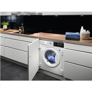 Electrolux 700 SteamCare, 7 kg, depth 54 cm, 1400 rpm - Built-in washing machine