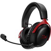 HyperX Cloud III Wireless, black/red - Wireless headset