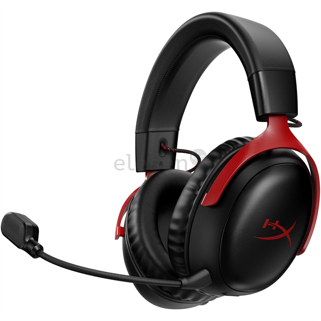 HyperX Cloud III Wireless, черный/красный - Беспроводная гарнитура