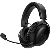 HyperX Cloud III Wireless, juodos - Belaidės ausinės