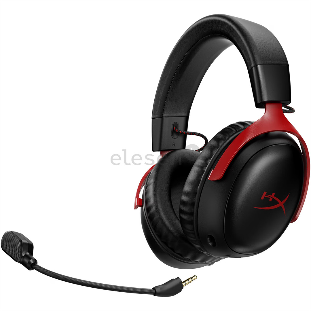HyperX Cloud III Wireless, черный/красный - Беспроводная гарнитура