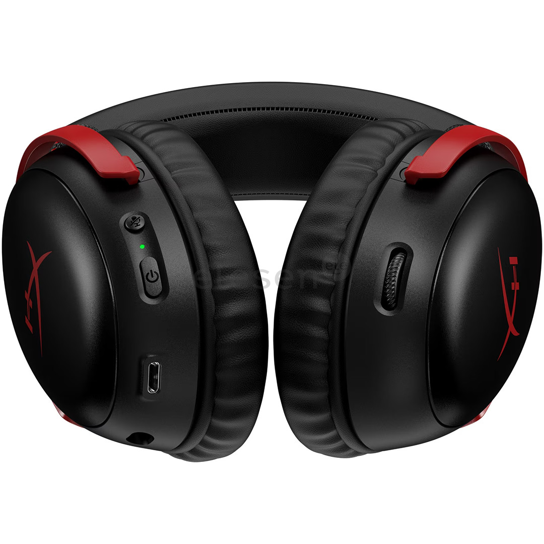 HyperX Cloud III Wireless, черный/красный - Беспроводная гарнитура