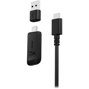 HyperX Cloud III Wireless, juodos - Belaidės ausinės