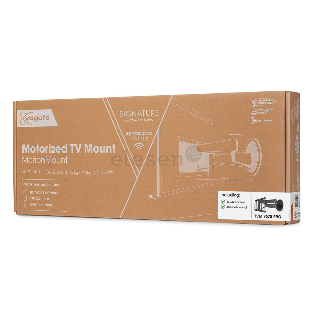 Vogel's 7675 MotionMount Pro Signature, 40" - 77",  motorized, black - TV wall mount Item - TVM7675