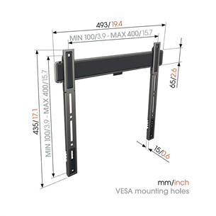 Vogel's TVM 5405 Fixed, 32'' - 77'', gray - TV wall mount Item - TVM5405
