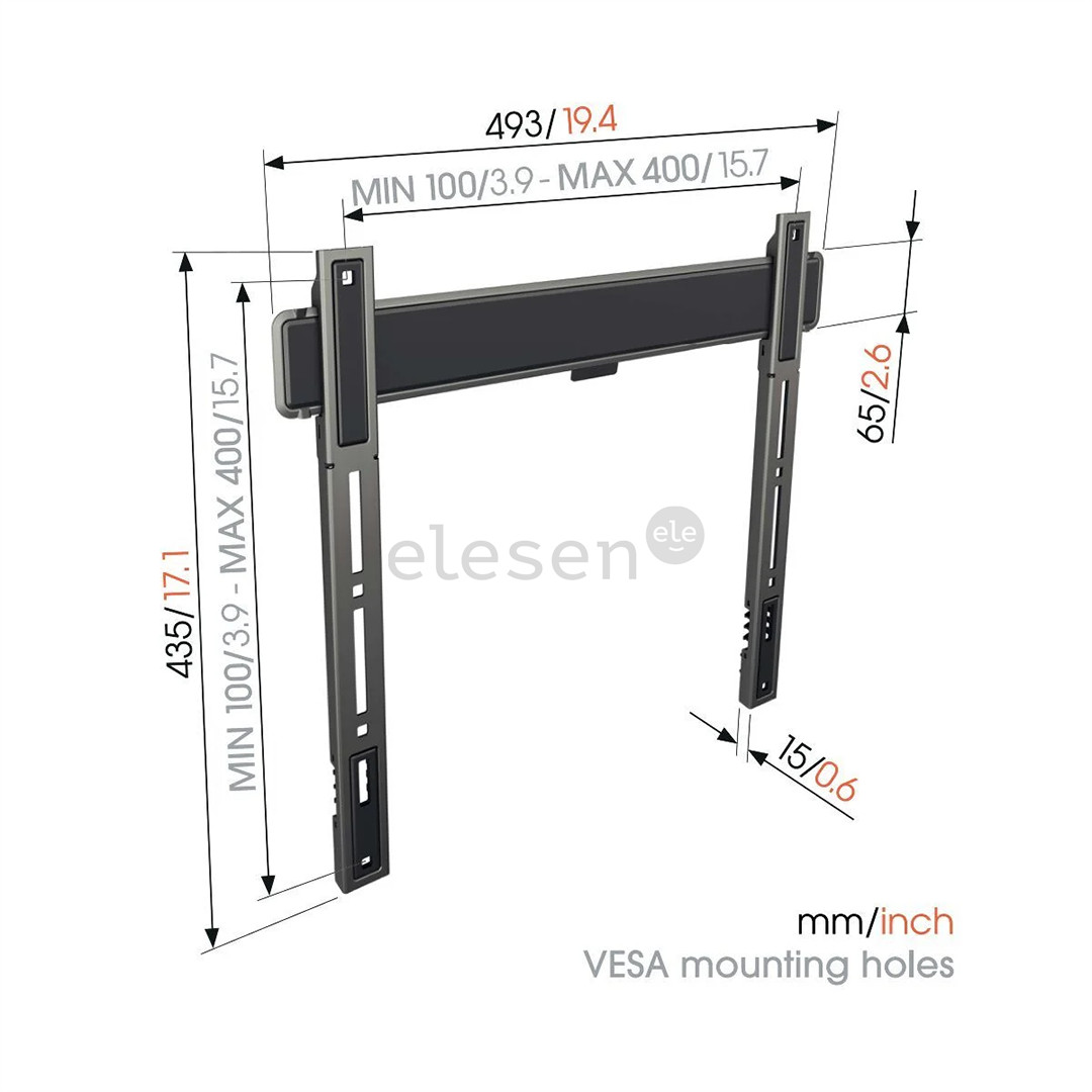 Vogel's TVM 5405 Fixed, 32'' - 77'', gray - TV wall mount Item - TVM5405