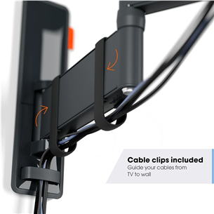 Vogel's TVM 3643 Full-Motion, 180º, 40'' - 77'', black - TV wall mount Item - TVM3643