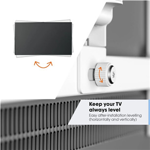 Vogel's TVM 3643 Full-Motion, 180°, 40'' - 77'', белый - Настенное крепление для телевизора Товар - TVM3643W