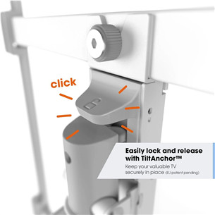 Vogel's TVM 3643 Full-Motion, 180°, 40'' - 77'', белый - Настенное крепление для телевизора Товар - TVM3643W
