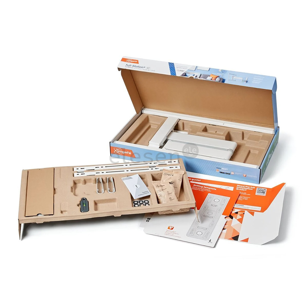 Vogel's TVM 3643 Full-Motion, 180°, 40'' - 77'', белый - Настенное крепление для телевизора Товар - TVM3643W