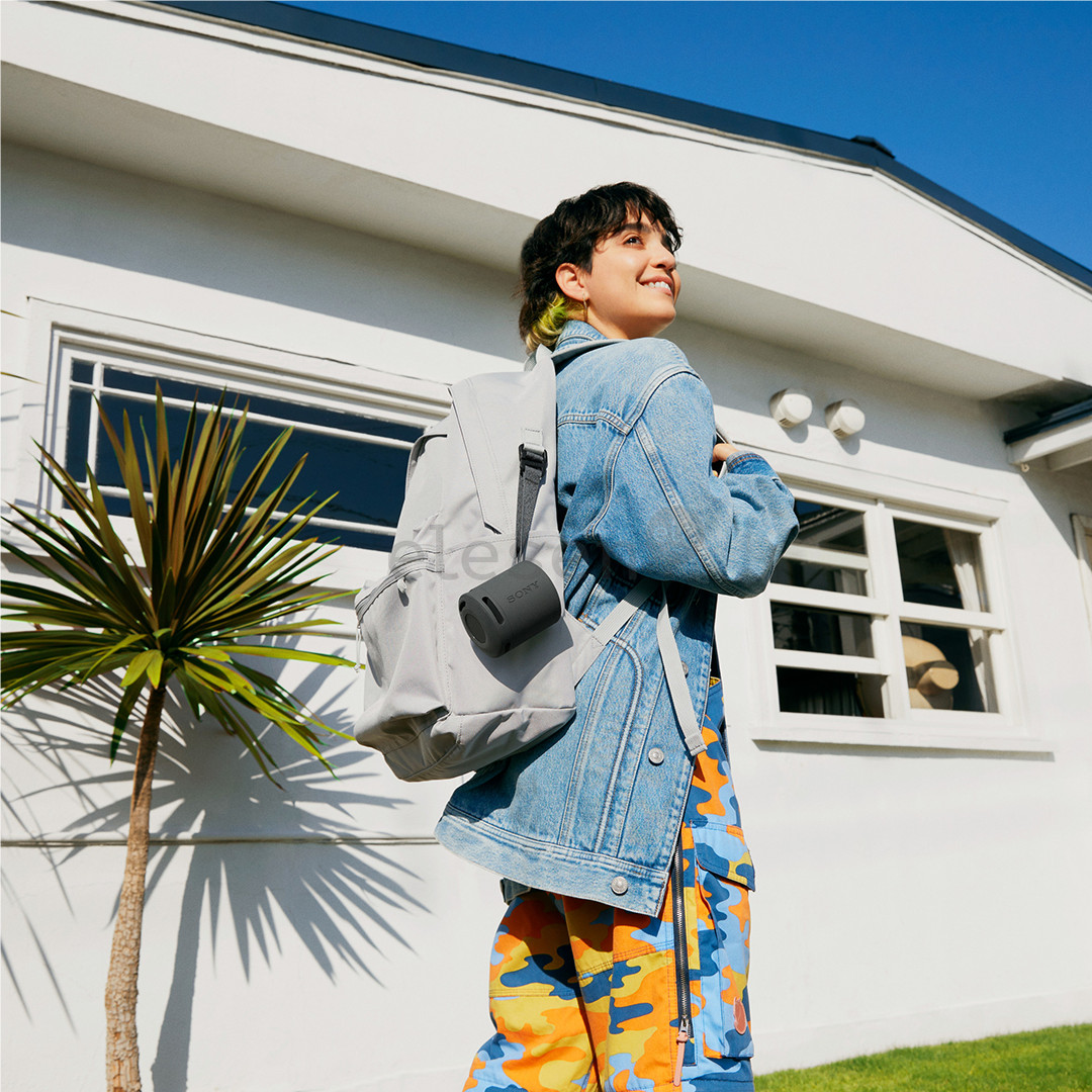 Sony SRS-XB100, juoda - Belaidė kolonėlė