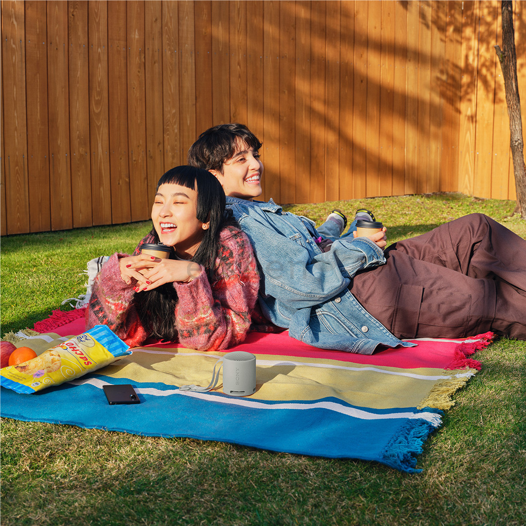 Sony SRS-XB100, šviesiai pilka - Belaidė kolonėlė