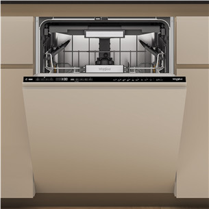 Whirlpool, 15 place settings, width 60 cm - Built-in dishwasher