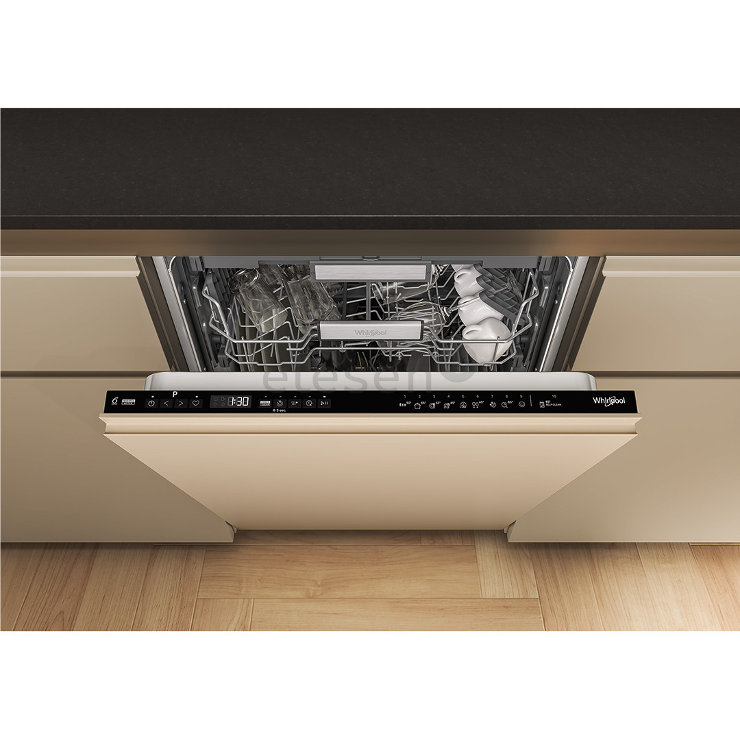 Whirlpool, 15 place settings, width 60 cm - Built-in dishwasher