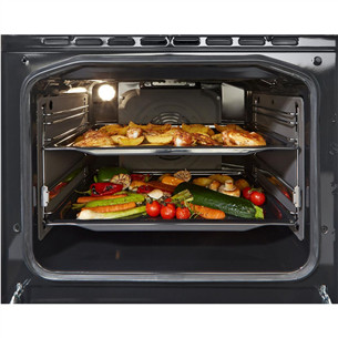 Gorenje, ретро, 70 л, черный - Отдельностоящая керамическая плита