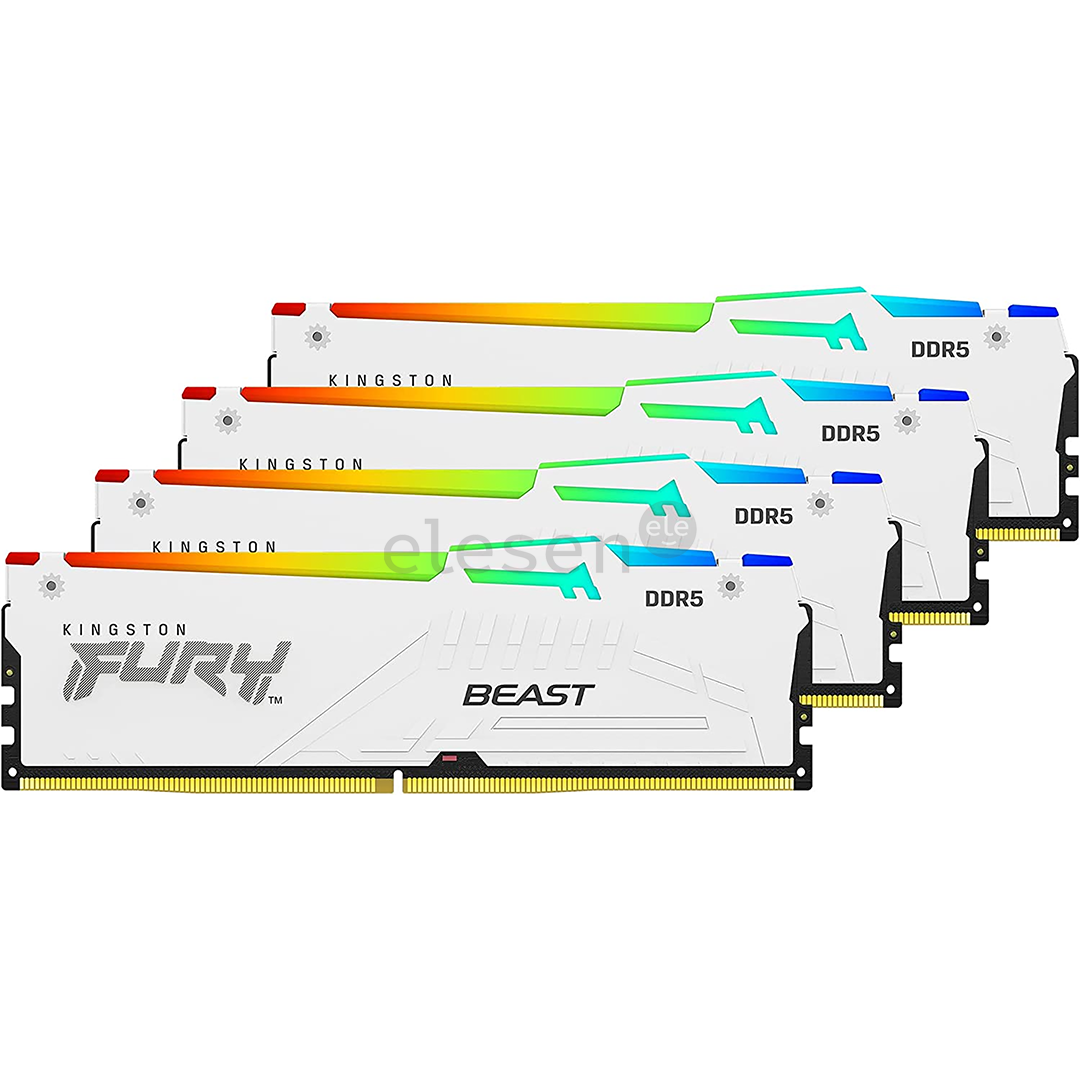 Kingston RAM Fury Beast 128GB DDR5-5200 RGB - RAM